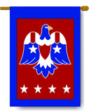 Patriotic Eagle Banner Flag 28 x 40 inch Patriotic - Flagladyusa