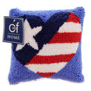 Patriotic Heart Pillow - Flagladyusa