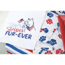 Patriotic Paw Kitchen Towel - Flagladyusa