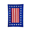 Patriotic Rectangular Glass Decorative Tray (15"L) - Flagladyusa