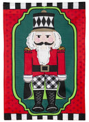 Patterned Nutcracker Garden Flag - Flagladyusa