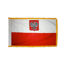 Poland Flags w/Eagle - Flagladyusa