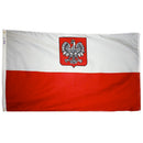 Poland Flags w/Eagle - Flagladyusa