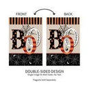 Polka Dots & Stripes Boo Suede Garden Flag - Flagladyusa