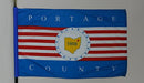 Portage County Ohio Flag - 3x5 Feet - Flagladyusa