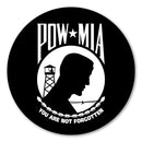 POW - MIA Circle Magnet - Flagladyusa