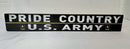 Pride Country US Army Wooden Plaque - Flagladyusa