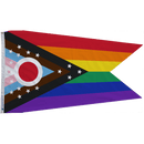 Progressive Pride Ohio Flag - Flagladyusa