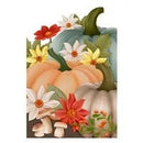 Pumpkin Patch Suede Garden Flag - Flagladyusa