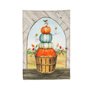 Pumpkin Topiary Autumn Garden Flag - Flagladyusa