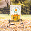 Pumpkin Topiary Autumn Garden Flag - Flagladyusa