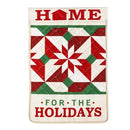 Quilted Home for the Holidays Quilted Garden Flag - Flagladyusa
