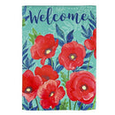 Red Poppies Suede GF - Flagladyusa