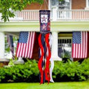 Red, White, and Blue Stars Windsock - Flagladyusa