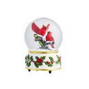 Resin Cardinal Water Globe (5.75) - Flagladyusa