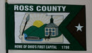 Ross County Ohio Flag - 3x5 Feet - Flagladyusa