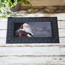 Santa in the Winter Sassafras Switch Mat - Flagladyusa