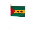 Sao Tome & Principe Flags - Flagladyusa