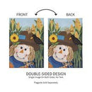 Scarecrow and Friends Applique Garden Flag - Flagladyusa
