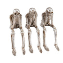 "See No Evil" Skeleton Shelf Sitters - Flagladyusa