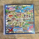 Set of 4 Ohio Coasters - Flagladyusa