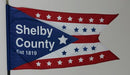 Shelby County Ohio Flag - 3x5 Feet - Flagladyusa