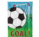 SOCCER GOAL GARDEN FLAG 168446 - Flagladyusa