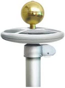 Solar Light for 15 - 25ft Flagpoles - Flagladyusa