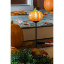 Solar Powered Glass Pumpkin Garden Stake - Flagladyusa