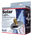 Solar Powered Light for Home - Mounted Flagpole - Flagladyusa