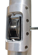 Sovereignty Series Internal Winch w/ Reinforced Raised Door Frame Flagpoles - Flagladyusa
