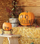 Spooky Spider Pumpkin Holders, set of 2 - Flagladyusa