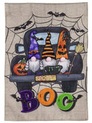 Spooky Truck Garden Burlap Flag - Flagladyusa