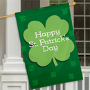 St. Patrick's Day Shamrock Banner - Flagladyusa