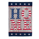 Stacked HOME Garden Flag - Flagladyusa