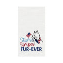 Stars and Stripes Cat Towel - Flagladyusa