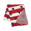 Stars and Stripes Throw - Flagladyusa