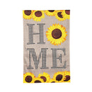 Sunflower Home Burlap Banner - Flagladyusa
