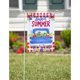 Sweet Summer Truck Garden Suede Flag - Flagladyusa