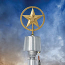 Texas Star Flagpole Finial - Flagladyusa