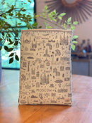 THE TRAVELER BOOK SLEEVE / E - READER SLEEVE by L&S Bookish Adventure - Flagladyusa