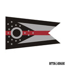 Thin Red Line Ohio Sewn 3x5' - Flagladyusa