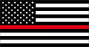 Thin Red Line US Decal - Flagladyusa