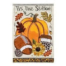 Tis' the Season Fall Applique Garden Flag - Flagladyusa