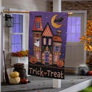 Trick or Sweets Lustre House Flag - Flagladyusa
