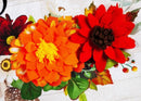 Truly Grateful Floral Linen Garden Flag - Flagladyusa