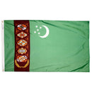 Turkmenistan Flags - Flagladyusa