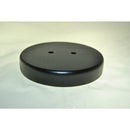 Two Hole Ebonized Wood Base - Flagladyusa