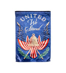 United We Stand Lustre Flag - Flagladyusa