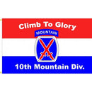 US Army 10th Mountain Division Flag - Flagladyusa